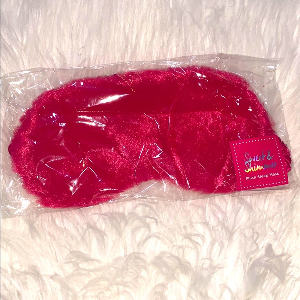 Sweet & Shimmer - Plush Sleep Mask